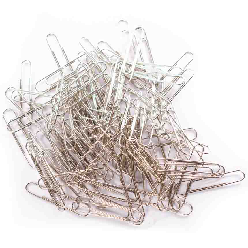 Clips - Metalico SEA GULL 50mm, 10x100pcs