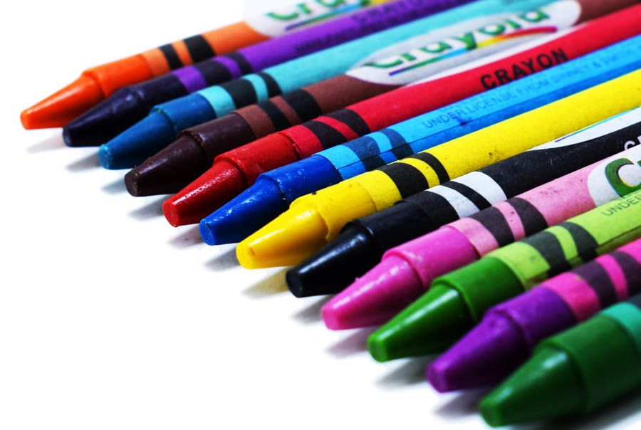 Crayola pequeño Sin Marca 12 colores