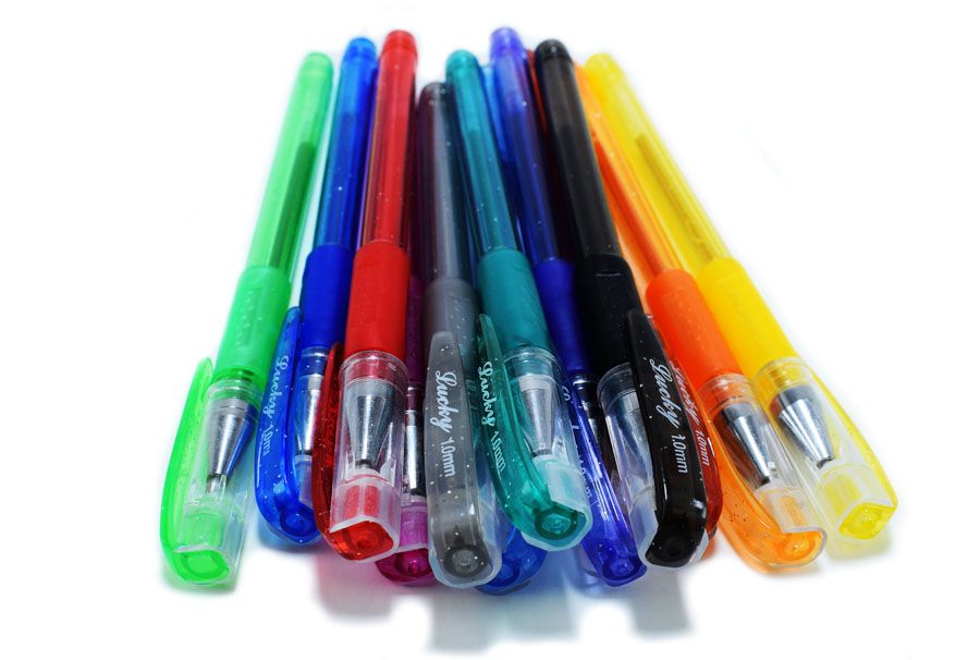 Bolígrafo Lucky Brillo Pen de 12 colores