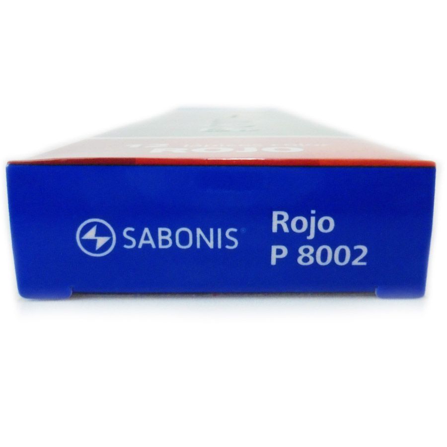 Lapiz rojo P8002 Sabonis 12pcs