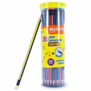 Lapiz Negro 2B Carboncillo con Borrador de Col. MADISON 50PCS