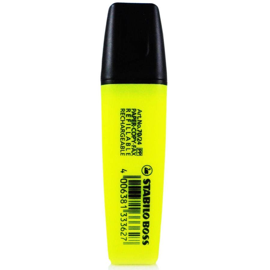 Resaltador Stabilo Boss Fluo Amarillo 70/24