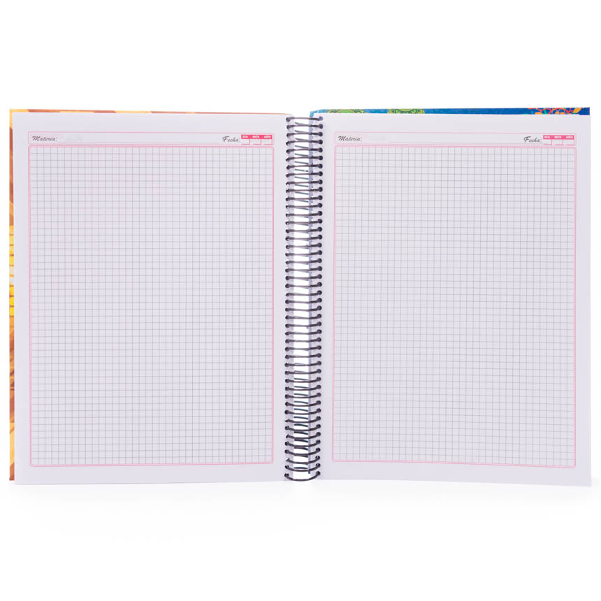 Cuaderno anillado artesanal Carta 180h