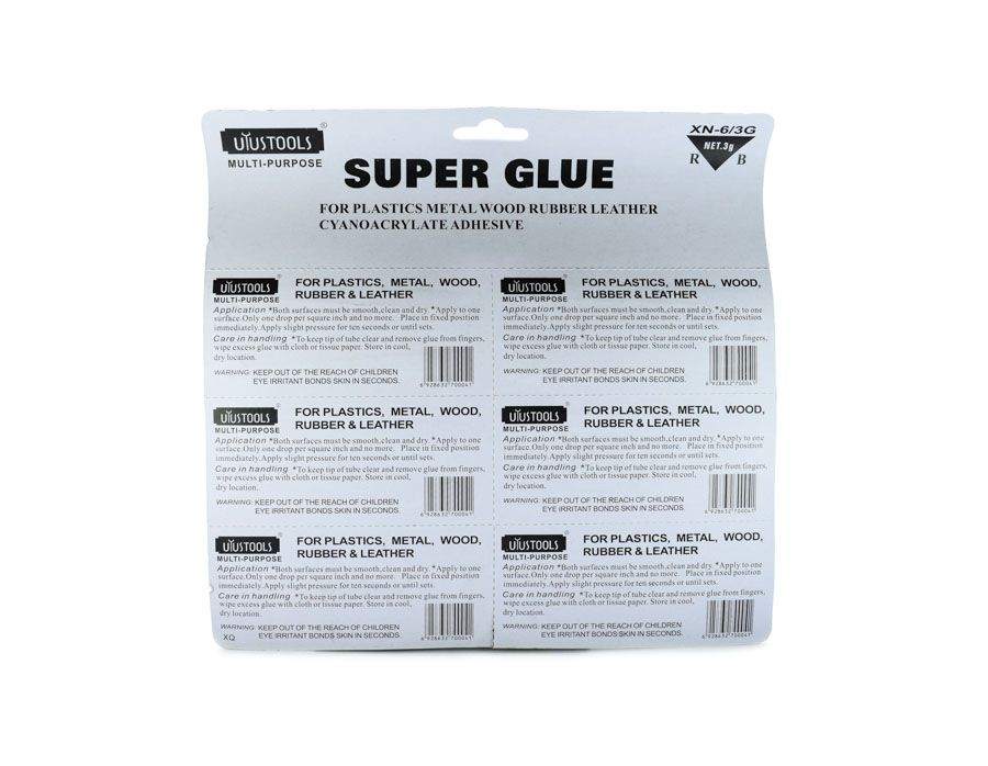 Pegamento Super Glue 3G de 6u