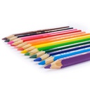 Color corto hexagonal Faber Castell 12 colores