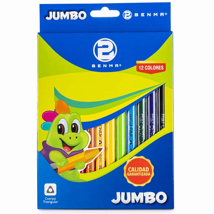 Color Jumbo Benma 12 Colores