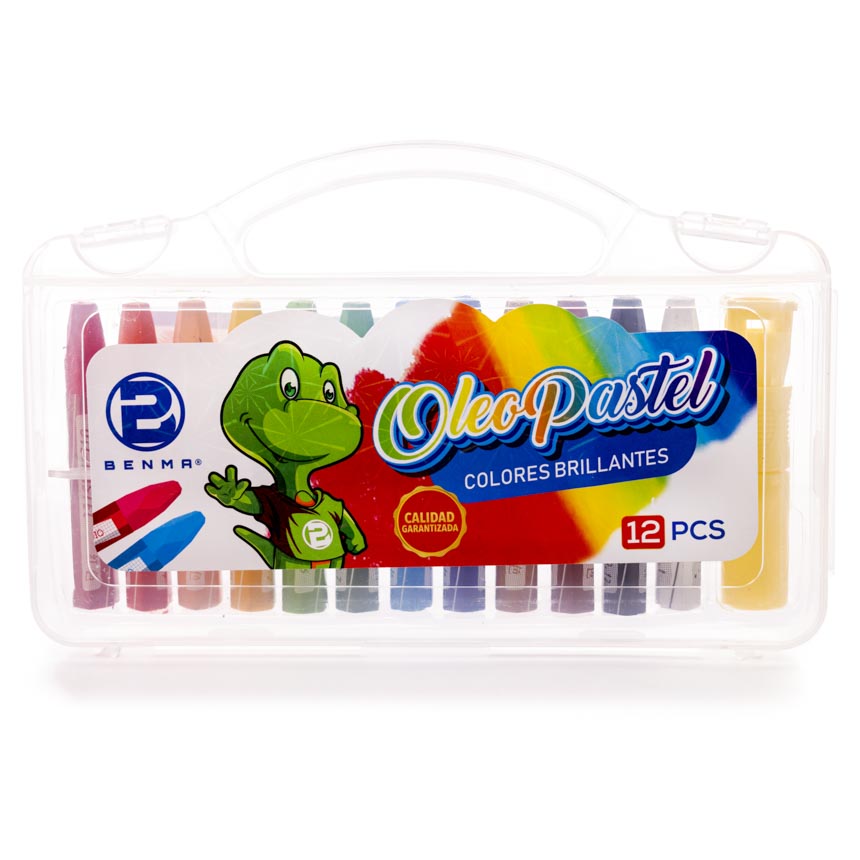 Crayon Oleo pastel BENMA 12 Colores