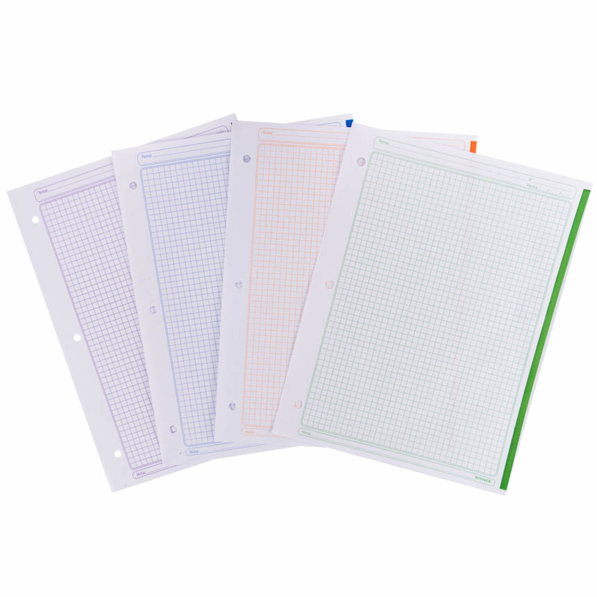 Hojas traper de 4 colores Winner 200h
