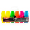 Resaltador Marko de 6 colores Neon