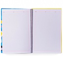 Cuaderno anillado artesanal Oficio 100h 10u