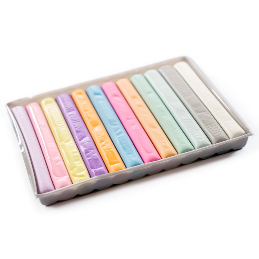 Plastilina Madison Pastel de 12 colores