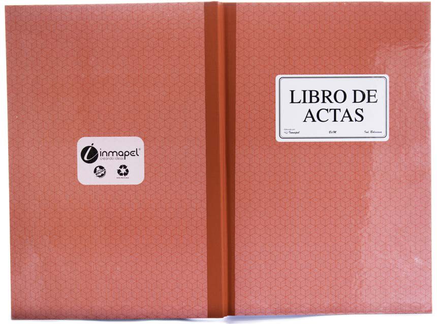 Libro de Acta Inmapel