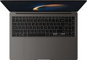 Laptop SAMSUNG GALAXY BOOK3 PRo Intel EVO Core i7 13VA Generacion SSD 512GB DDR5 de 16 GB 16,0 2K AMOLED WIN 11 HOME Español