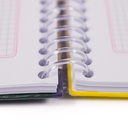 Cuaderno anillado artesanal carta menudo 100h 10u