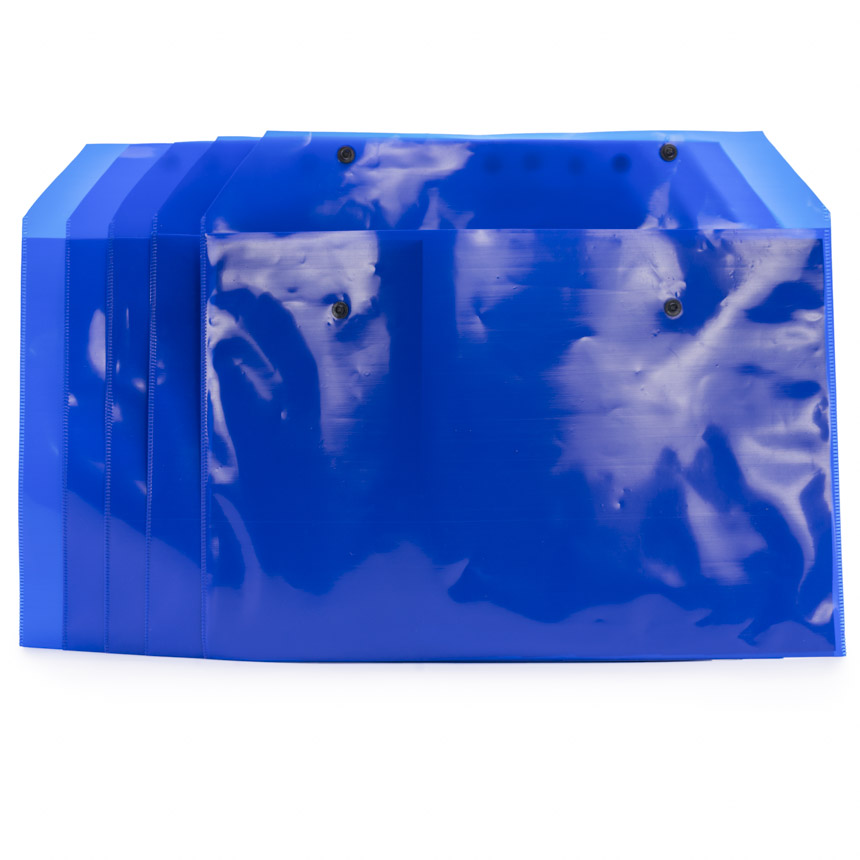 Folder Plastico Colores Oficio con boton