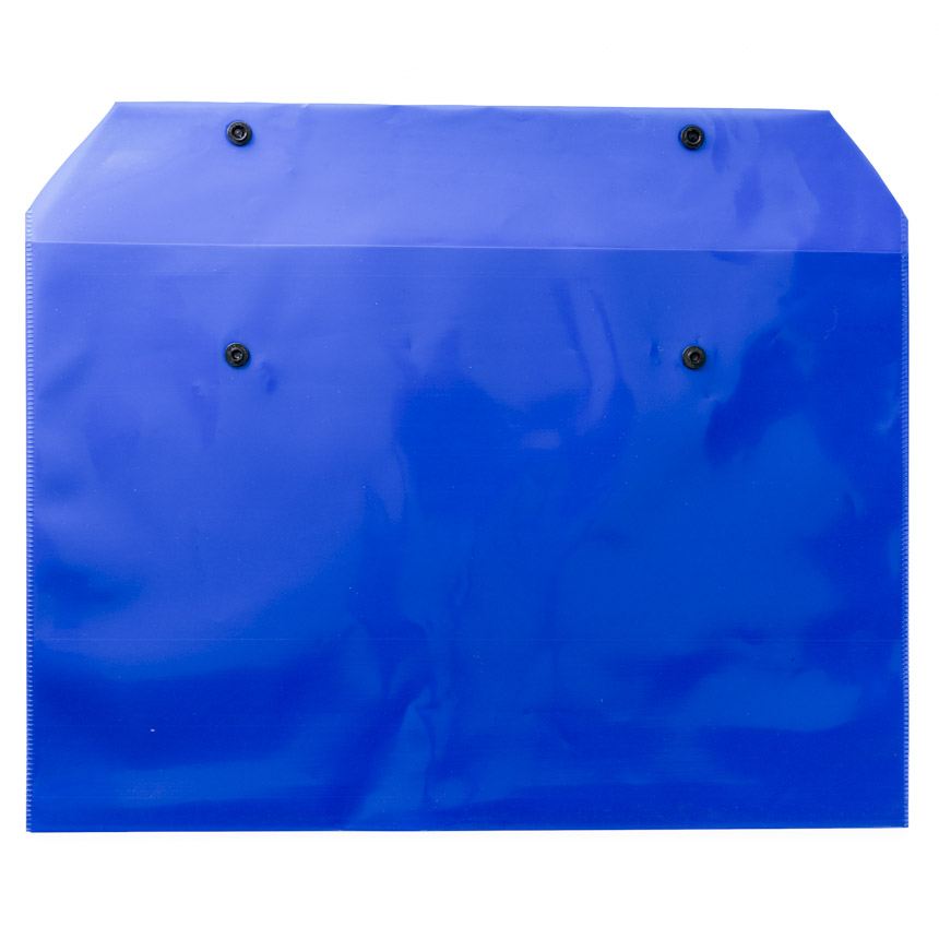 Folder Plastico Colores Oficio con boton