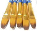 Pincel lengua de gato Mango AZUL 5PCS 1/2 #10