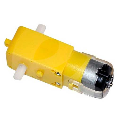 Motor Reductor Con Doble Eje Voltage :3v-6v Velocidad:50rpm