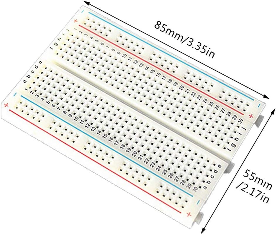 Protoboard Solderlees De 400 Ptc V.Max. 36v -I.Max 3a