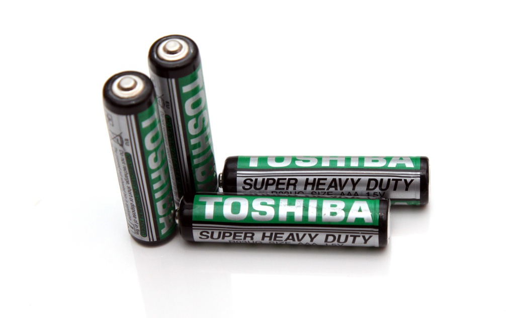 Pilas Toshiba AAA de 40u 1.5V
