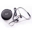 Audifonos Cable Plano Regulador de volumen y contestador de llamadas Incluye Estuche