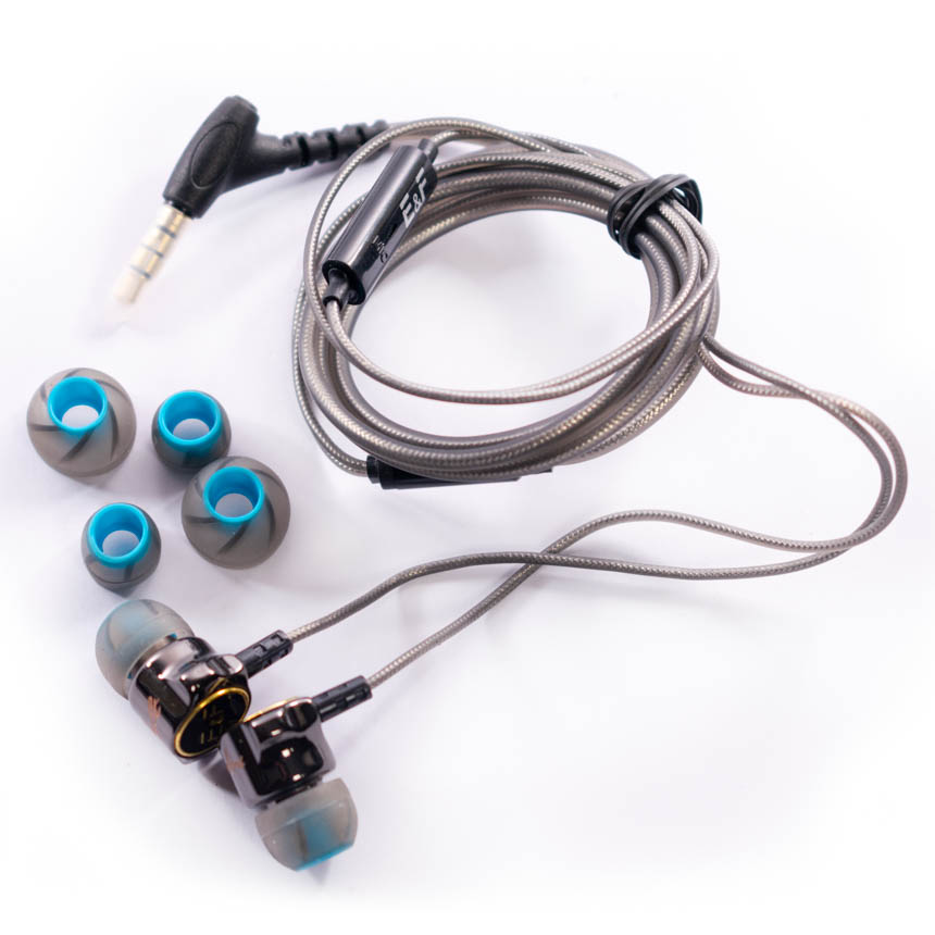 Audifonos Elite Cable Engomado Asegurado contestador de llamadas ULTRA BASS Puntas Semi L