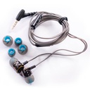 Audifonos Elite Cable Engomado Asegurado contestador de llamadas ULTRA BASS Puntas Semi L