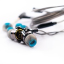 Audifonos Elite Cable Engomado Asegurado contestador de llamadas ULTRA BASS Puntas Semi L