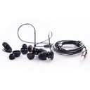 Audifonos Urban Cable Trenzado contestador de llamadas Puntas Semi L
