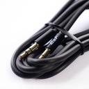 Cable Auxiliar Salida 3.5mm Cable Engomado Suave Longitud 1200mm