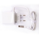 Cargador Micro V8 Directo 3.0 1 USB EU Pin Luz LED inteligente