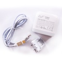 Cargador Tipo C Salida Salida QC 3.0 4.5V/5A,5V/4.5A,9V/3A,12V/2.5A Total Power 30W Max