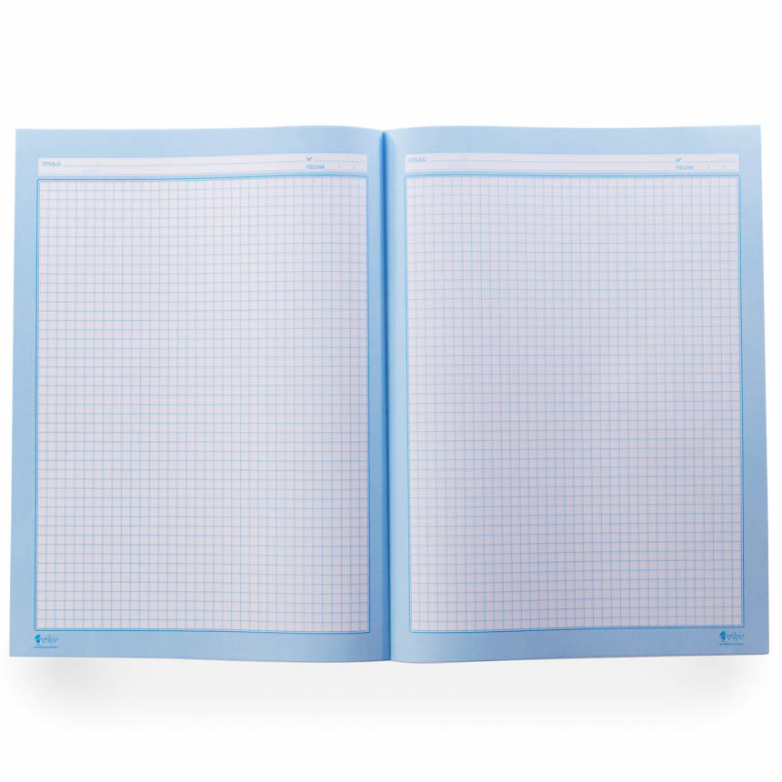 Hojas cuadernillo Oficio color (100 Paquetitos de 5 hojas)