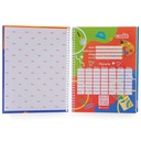 Cuaderno anillado A/Plasticas medio oficio Lider 100h 10u