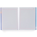 Cuaderno anillado A/Plasticas medio oficio Lider 100h 10u