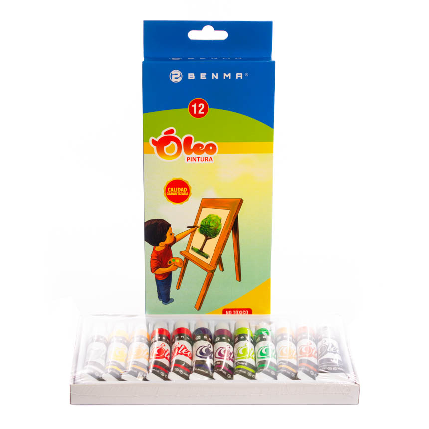 Pinturas al oleo Benma 12pcs