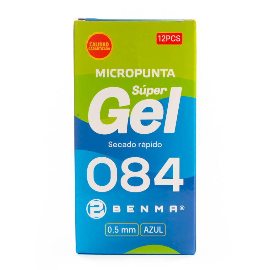 Micropunta Benma Super Gel 0.5 mm de 12u