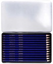 Lapiz de dibujo 3H, 2H, F, HB, 2B, 3B, 4B, 5B, 6B, 7B, 8B y 10B Keep Smiling estuche metalico de 12u
