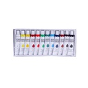 Pintura al oleo MERLETTO de 12 colores 12ml