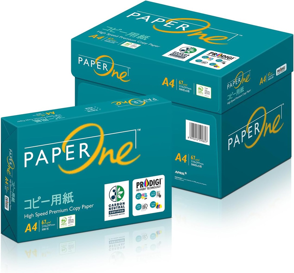 Hojas Bond Paper One Carta 75 gr. 500h