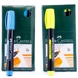 Resaltador 49 Textliner 4.5mm Faber Castell 12u