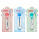 Estilete individual en blister, mango en forma de flor