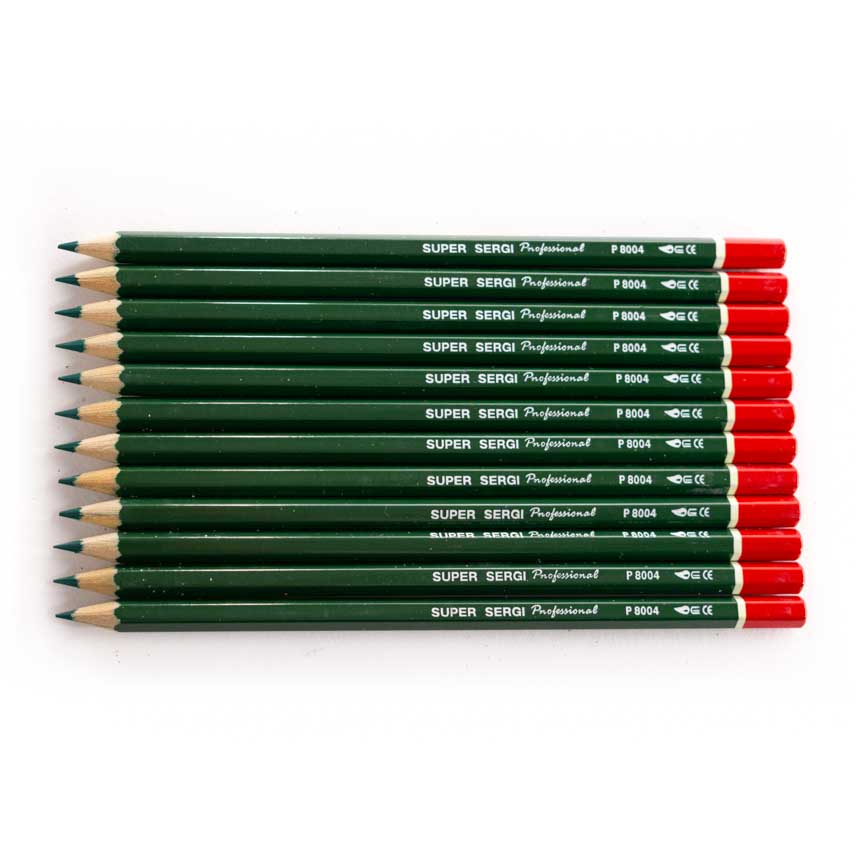 Lapiz Verde Super Sergi 12pcs