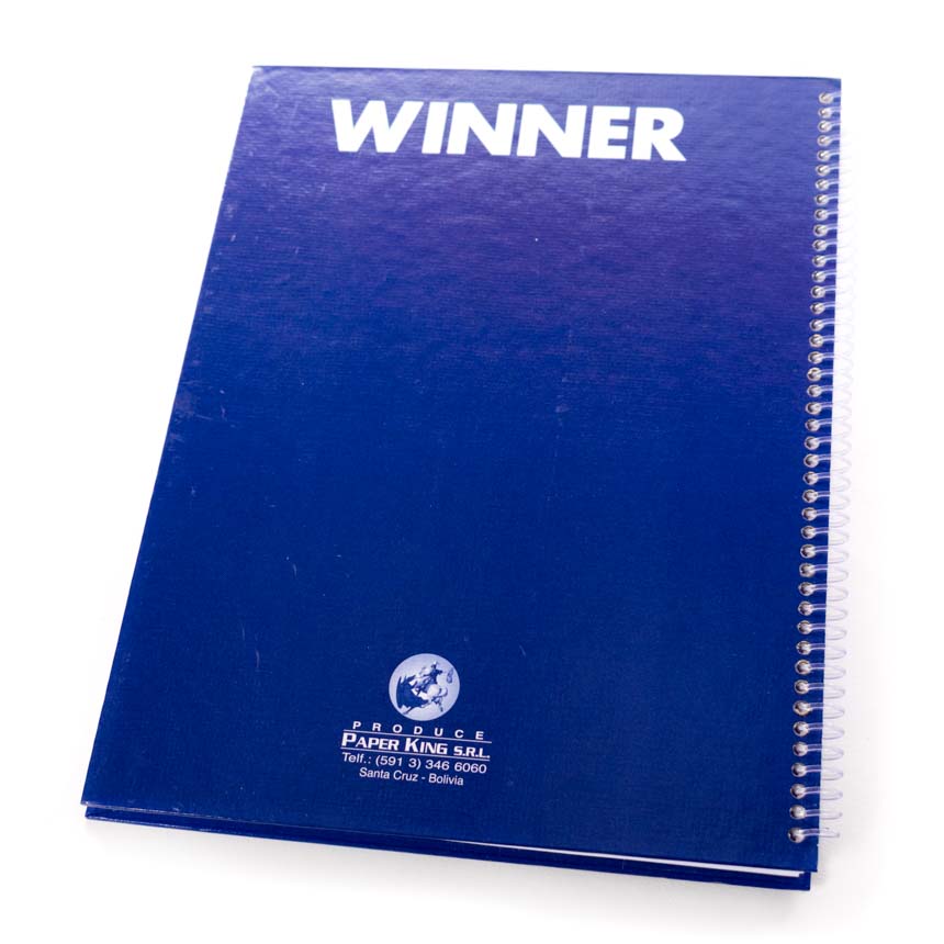 Cuaderno Anillado Winner Carta 7mm Pleno de 100h 10u