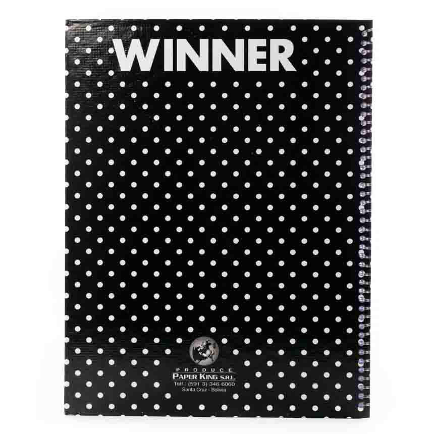 Cuaderno Anillado Winner Carta Puntos de 100h 10u