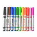 Marcador Jumbo Madison MAX Punta Conica 12 Colores