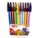 Boligrafo de colores RIDER Orion estuche 10 colores