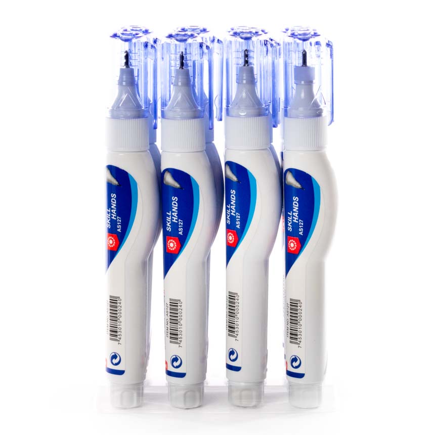 Corrector en Boligrafo Skill Hands 9ml de 12u