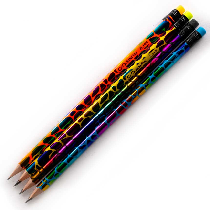 Lapiz negro multicolor LP2001 Alkala exhibidor de 144pcs
