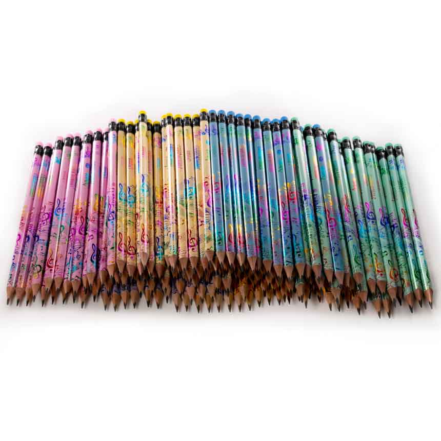 Lapiz negro multicolor LP2005 Alkala exhibidor de 144pcs
